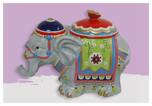 our beloved Elephant a must have tabletop accessory for the holidays